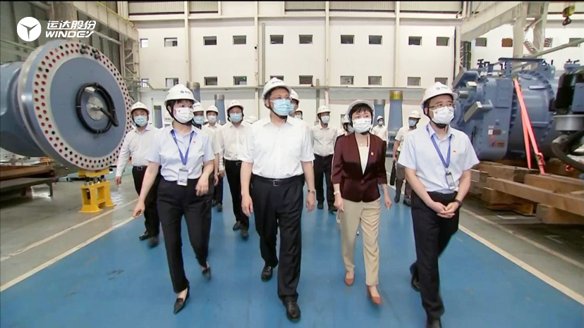 省委书记袁家军到Z6尊龙凯时股份杭州制造基地深入调研