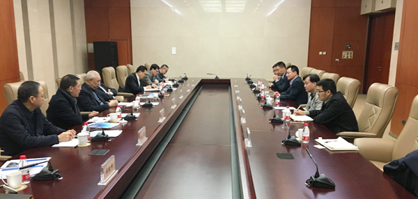 机电集团董事长王敏、副总司理杨震宇拜会华能集团向导