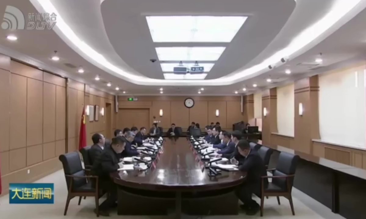 陈棋造访辽宁省委常委、、、大连市委书记熊茂平