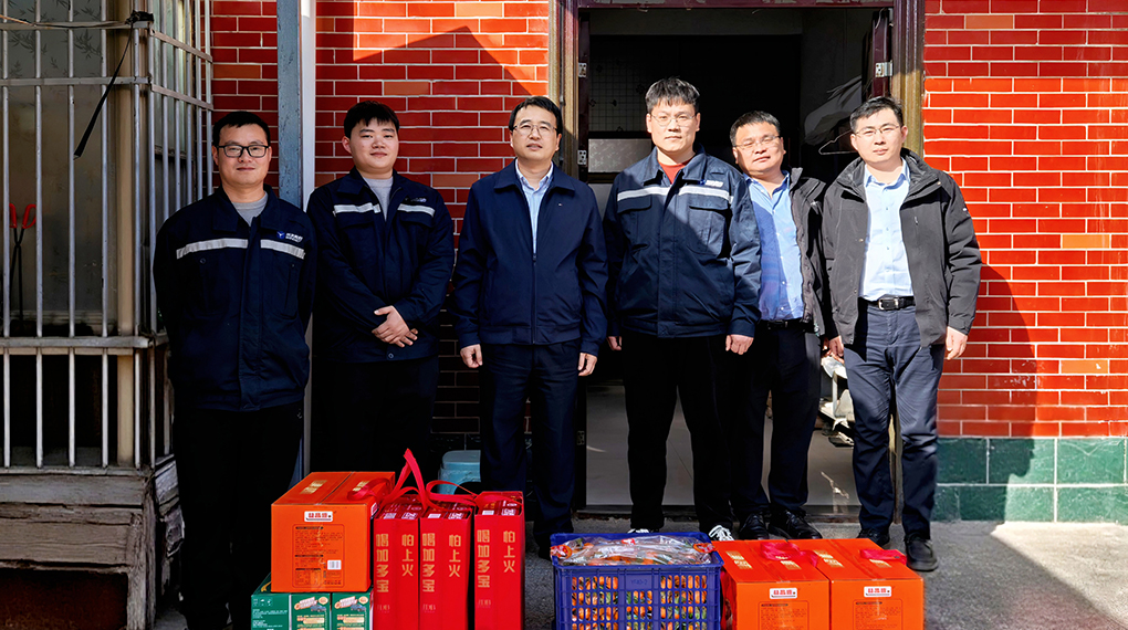 陈棋赴河南区域项目现场开展春节走访慰问